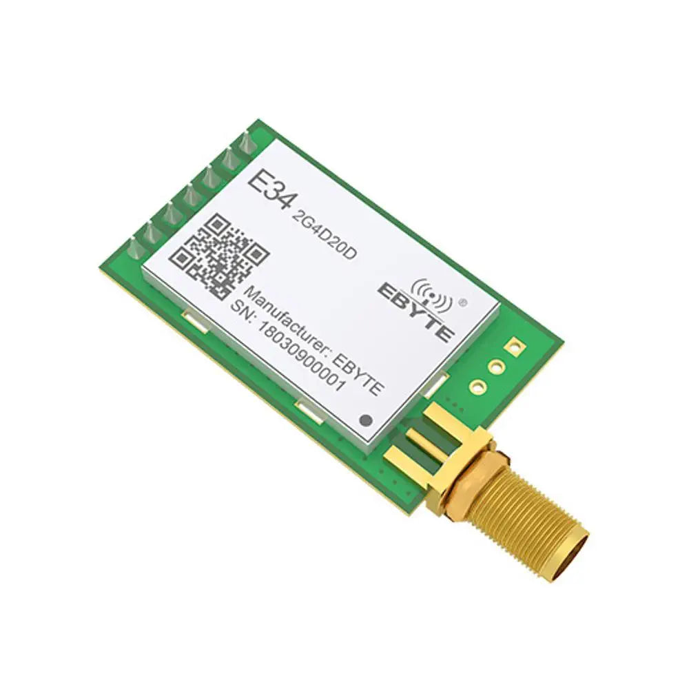 E34-2G4D20D Full duplex 2km long distance 2.4GHz wireless data transmitter and receiver module rf transceiver nRF24L01+ module