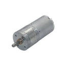 6V 26RPM Brushed DC Gear Motor W/25mm Diameter gearbox