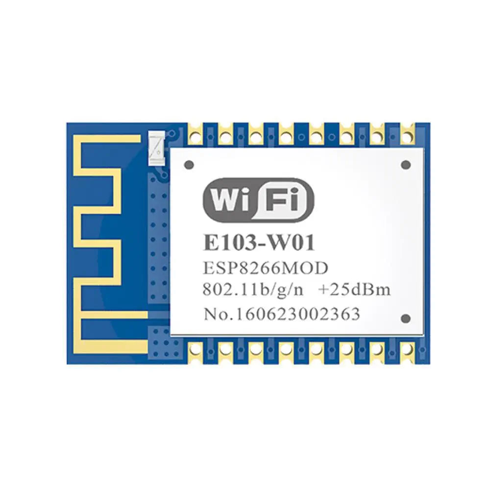 E103-W01 Ebyte 2.4ghz Serial Uart Wifi 100mw Embedded Pcb Antenna Esp8266 Wireless Module
