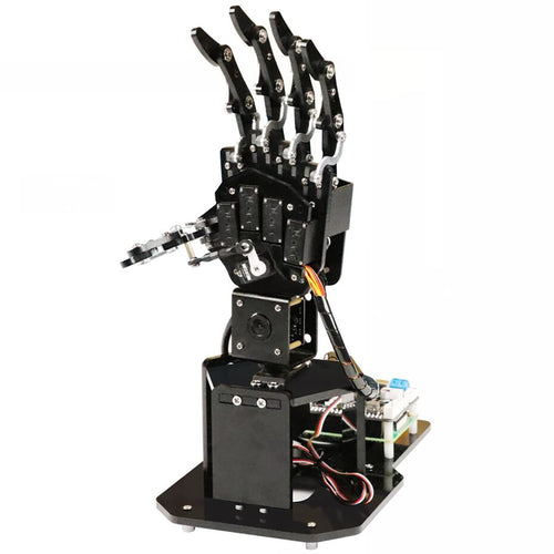 Hiwonder uHandPi Raspberry Pi Robotic Hand AI Vision Python Programming-Left Hand