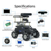 XiaoR GEEK Rapberry Pi ROS mecanum wheel smart programmable lidar robot car