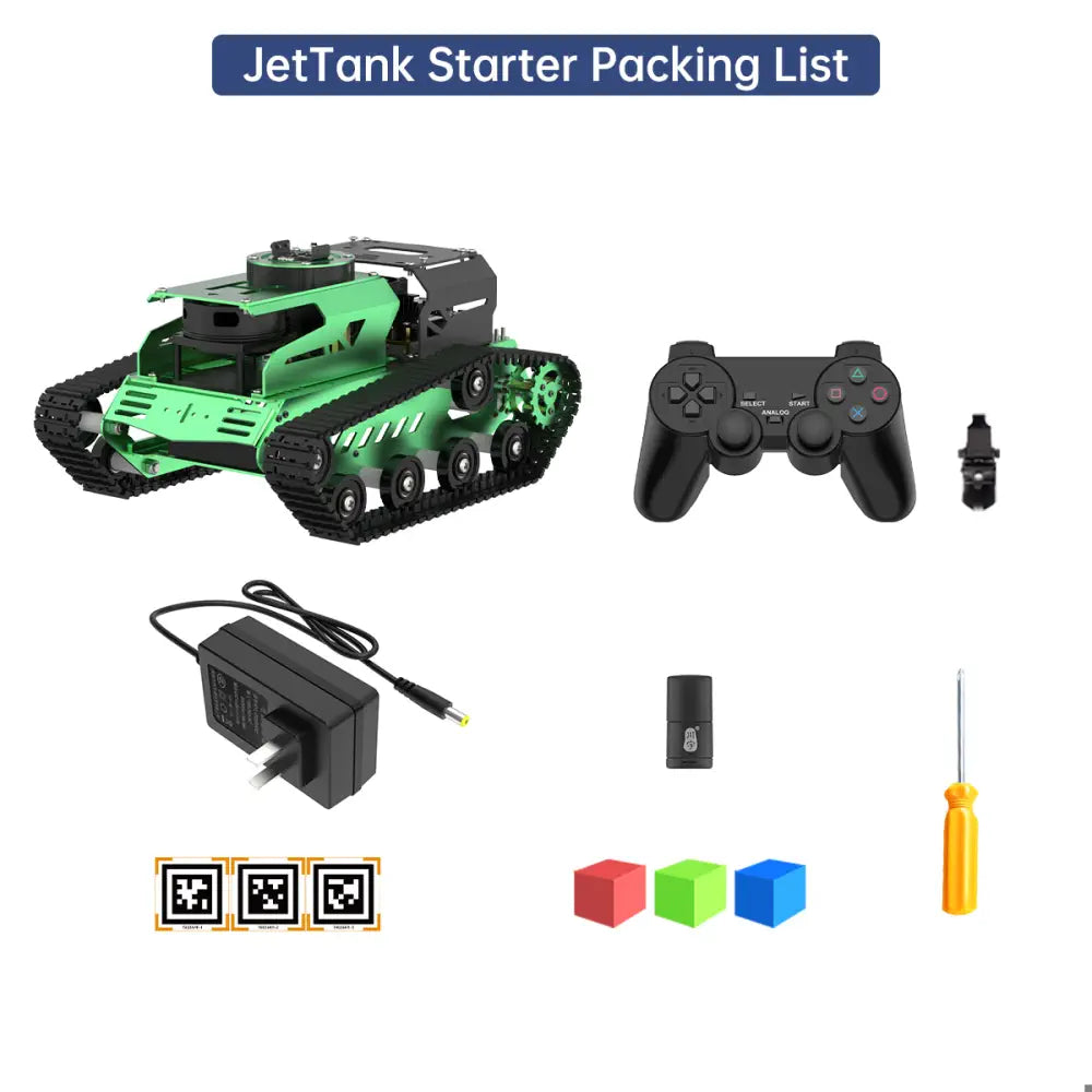 Hiwonder JetTank ROS Robot Tank Powered by Jetson Nano with Lidar