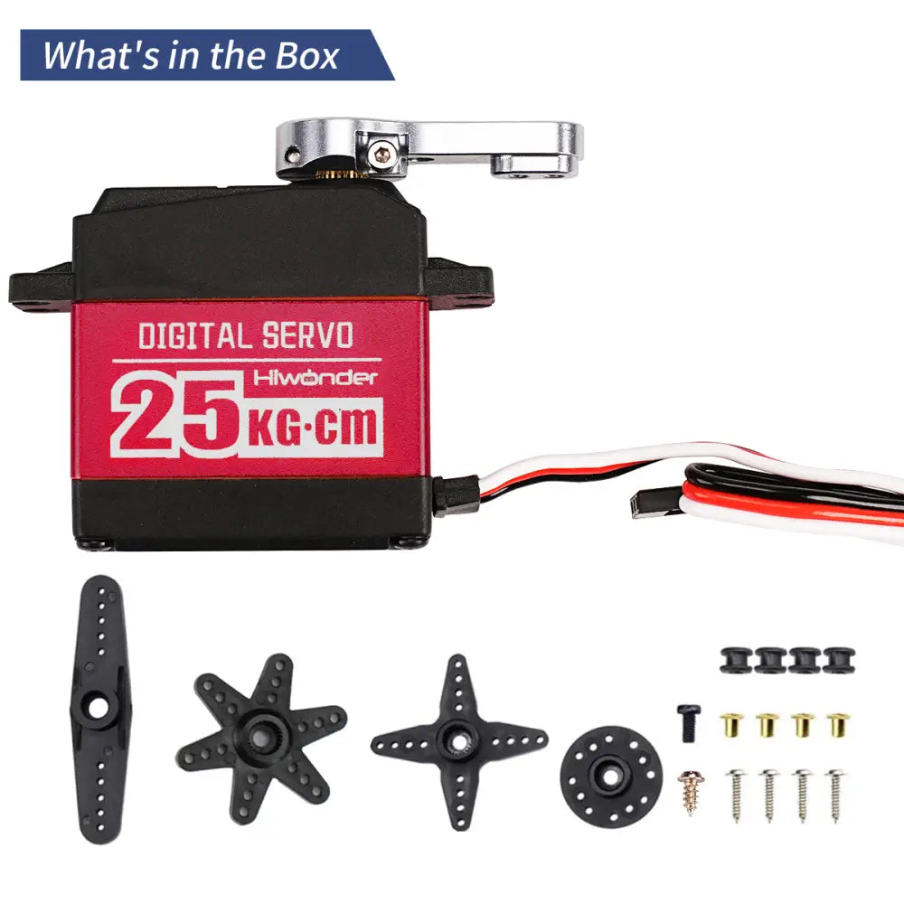 Hiwonder HPS-2518 25KG High Torque Digital Servo Full Metal Gear