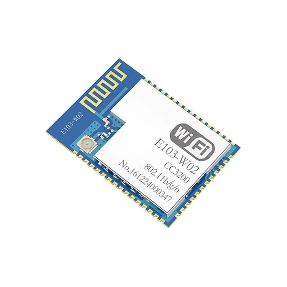 E103-W02 2.4G ultra-low power serial port to Wi-Fi module CC3220R chip patch CC3200IPV6 network protocol