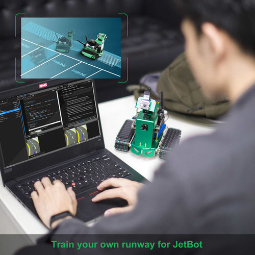 Yahboom Jetbot Standard Version AI Robot w/ HD Camera for Jetson Nano 4GB (w/o Jetson Nano Board)
