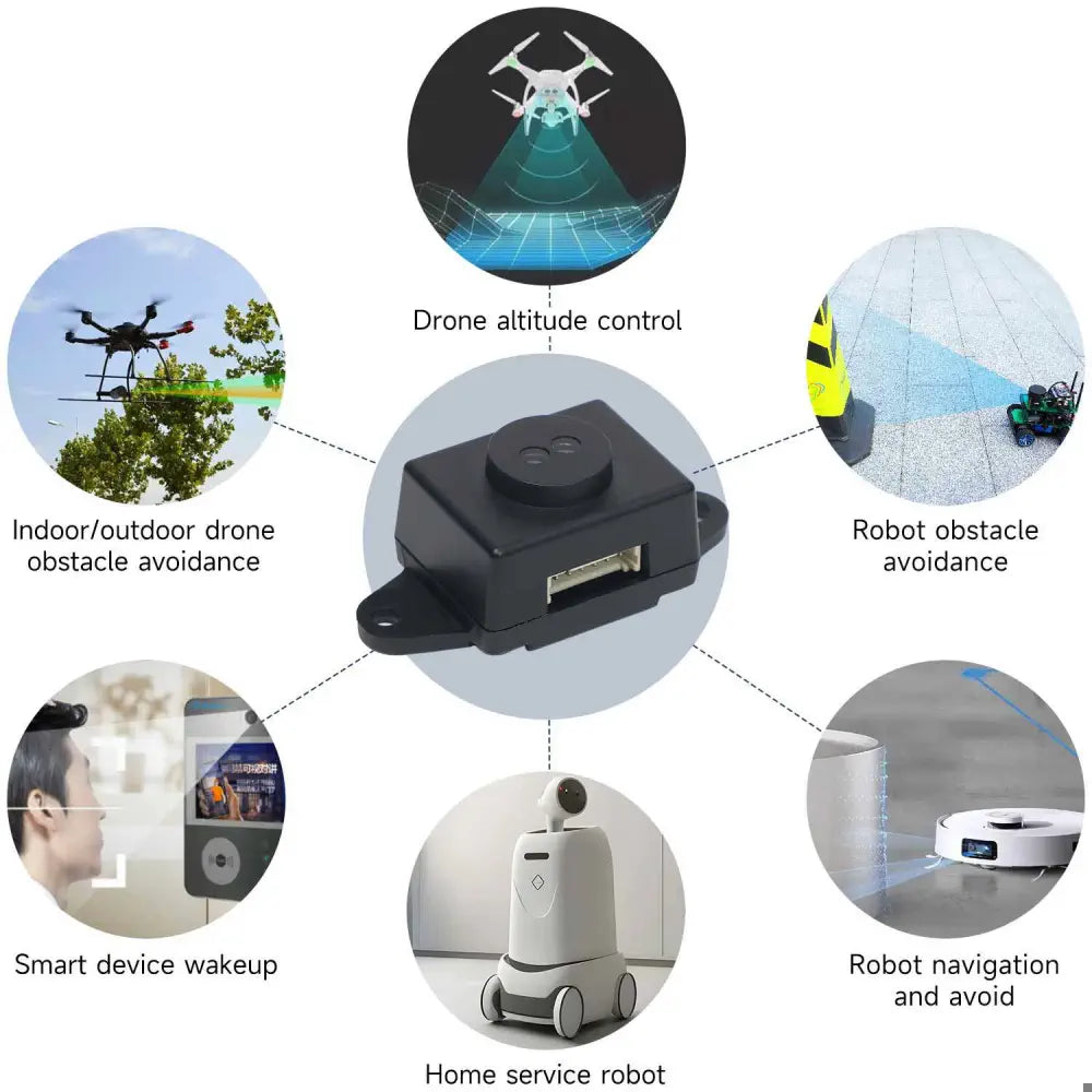 Yahboom TinyF laser ranging module--Laser ranging module + Serial module