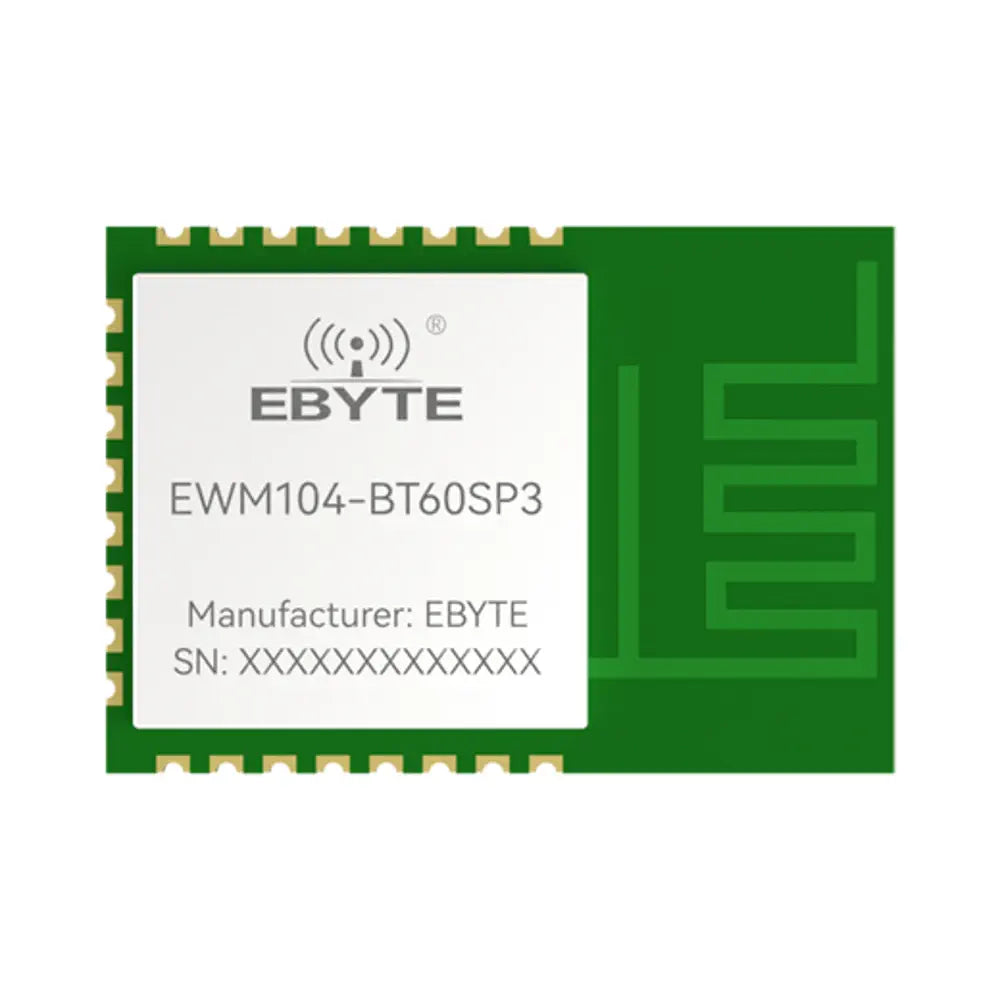 EWM104-BT60SP3 Bluetooth Audio Data Transmission Module Low-cost wireless audio + data transmission dual-mode Bluetooth slave module supports BLE/BR and EDR AT commands