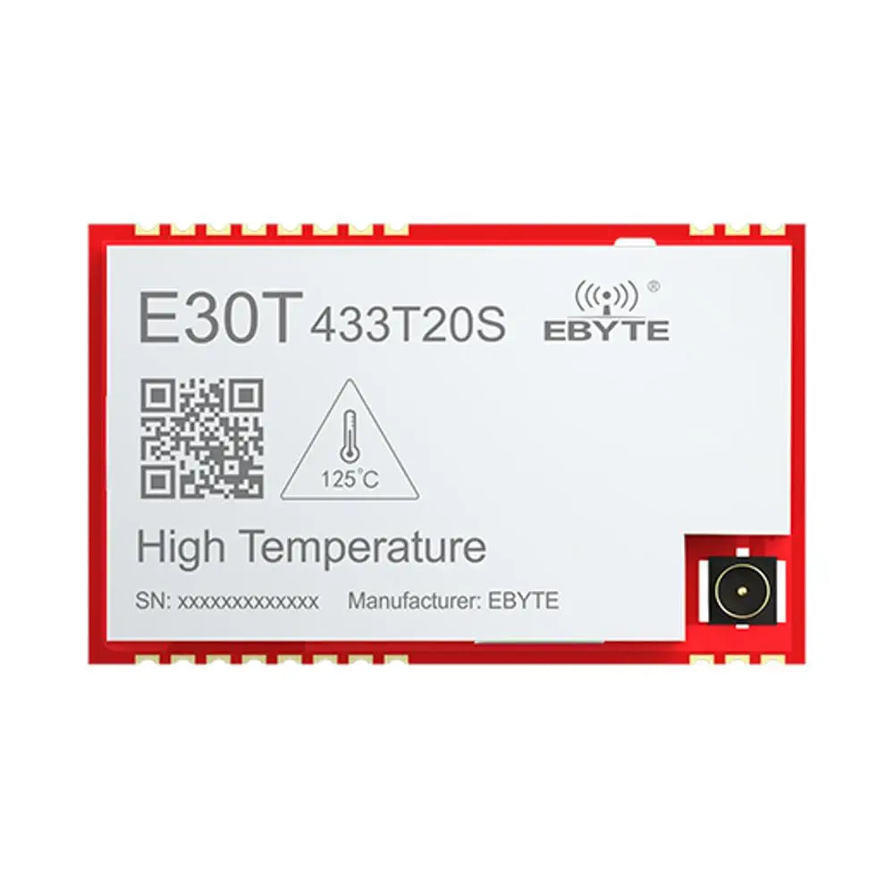 E30T-433T20S(125℃) Ebyte OEM ODM FEC 433mhz module 150 degrees High temperature wireless serial port transparent transmission module