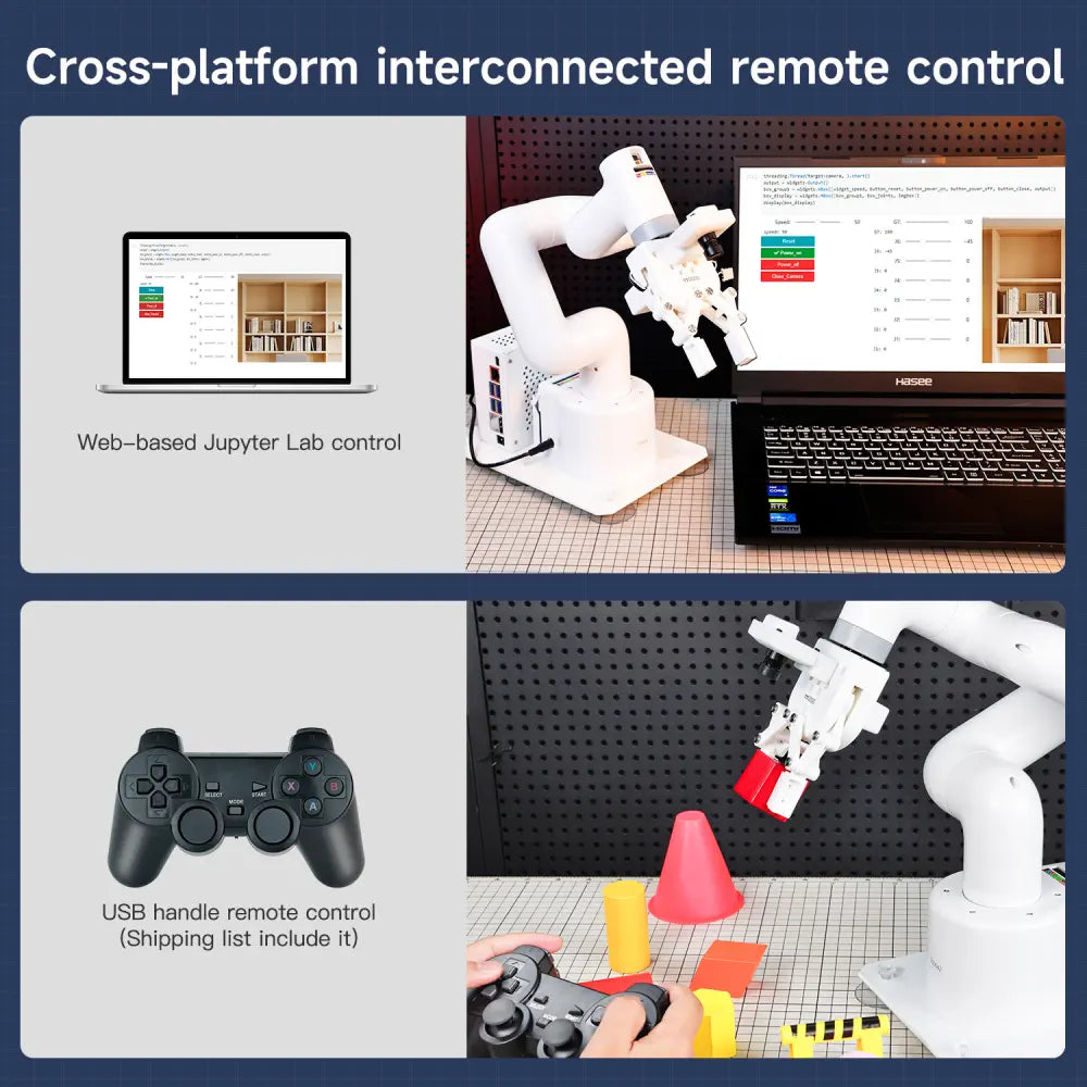 Yahboom JetCobot 7-axis visual collaborative robotic arm-Jetson Orin NX 8GB SUPER