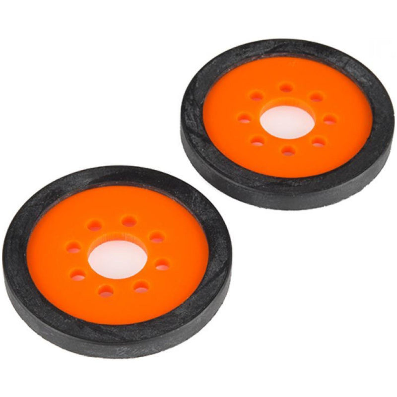 Actobotics 2" Precision Wheels Orange (Pair)
