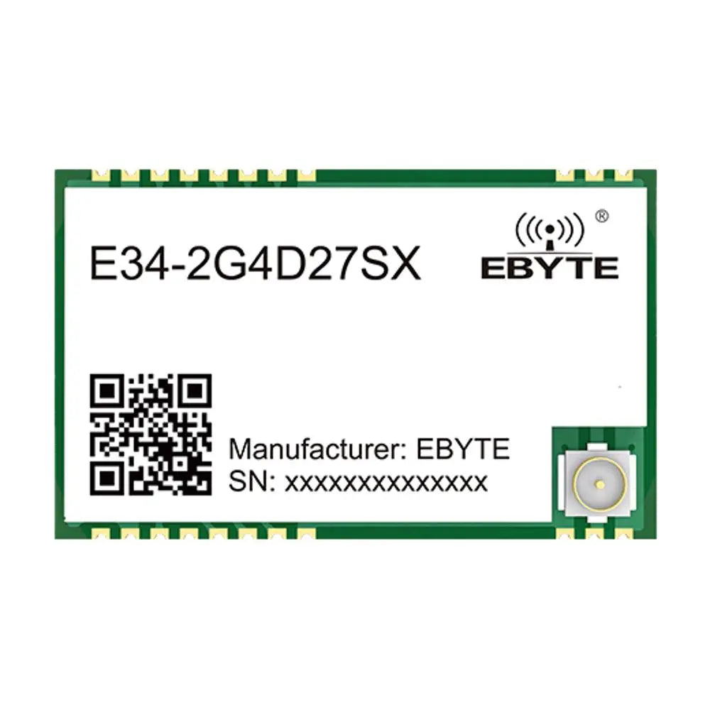 E34-2G4D27SX Full-duplex wireless data transmission module high-speed transparent transmission, low latency