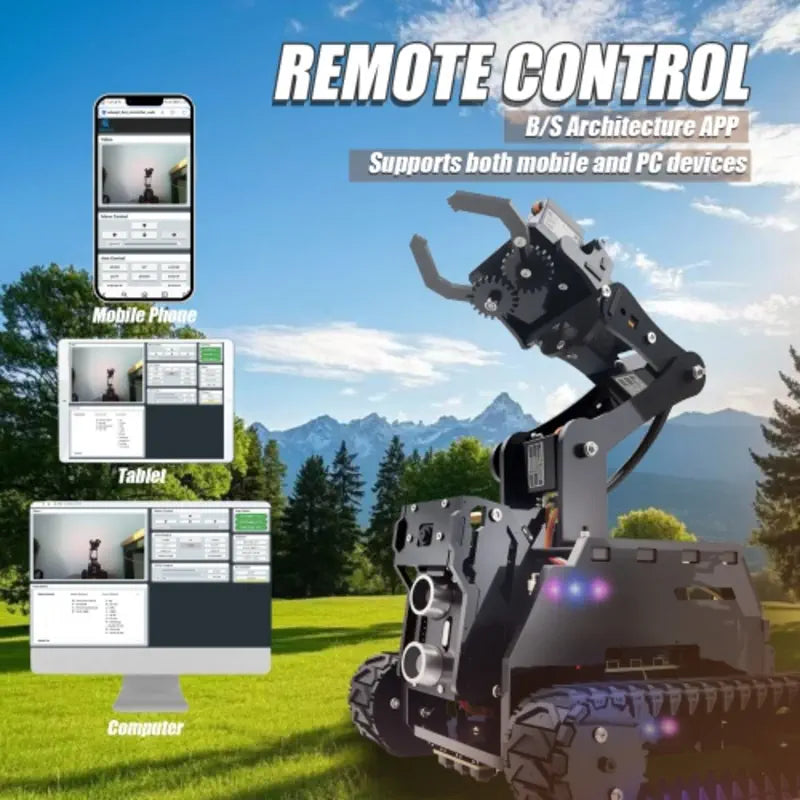 Adeept RaspTank WiFi Smart Robot Tank Kit for Raspberry Pi