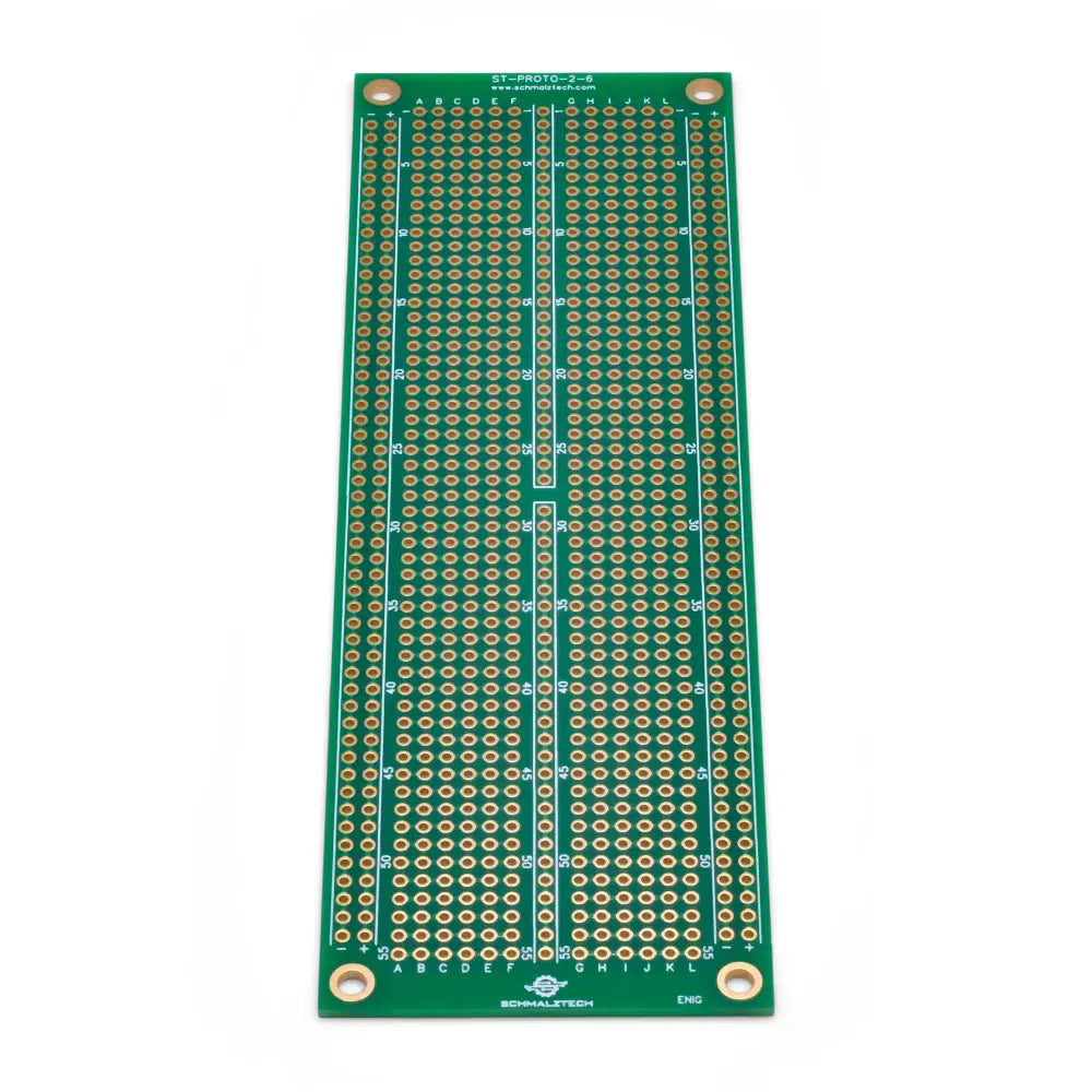 Prototyping PCB, Protoboard - 2" x 6"