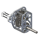 AndyMark EVO Shifter am14u Family Hex Shaft, StageA 2 Stage - 06.00:1 Ratio, StageB 2 Stage - 10.86:1 Ratio