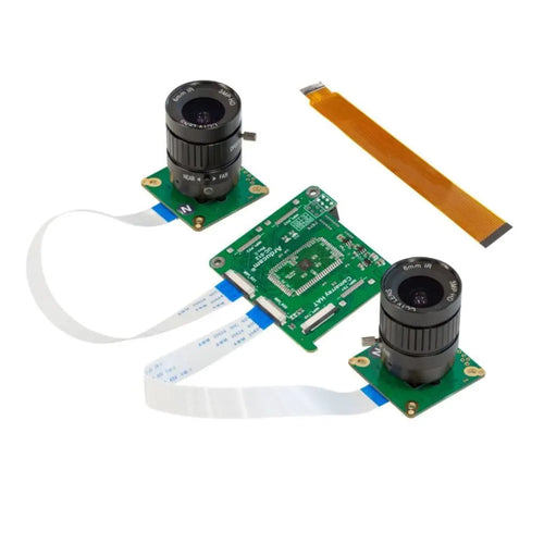 Arducam 12MP*2 Synchronized Stereo Camera Bundle Kit for Raspberry Pi ...