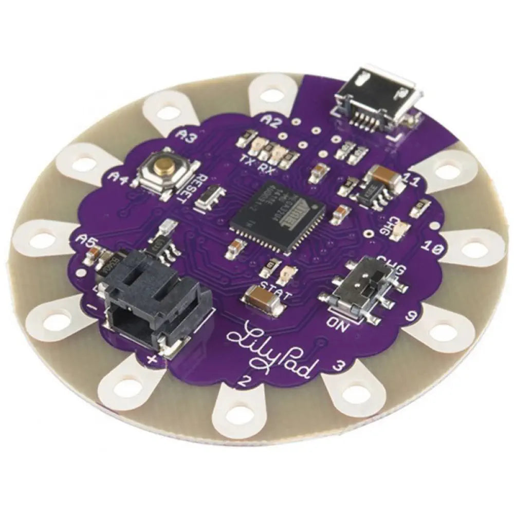 Arduino LilyPad USB ATmega32U4 Microcontroller - RobotShop
