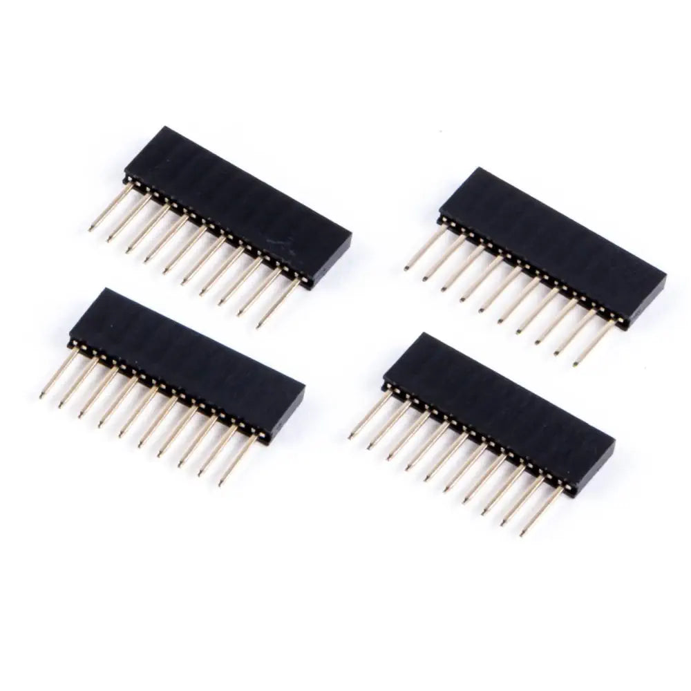 Arduino Stackable Header - 10 pin (4pk) - RobotShop