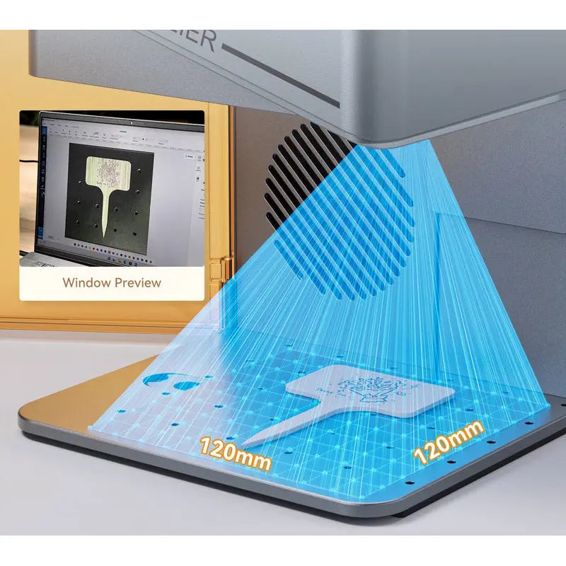 AtomStack Atelier AI Diode Laser Engraver w/ Built-in Camera