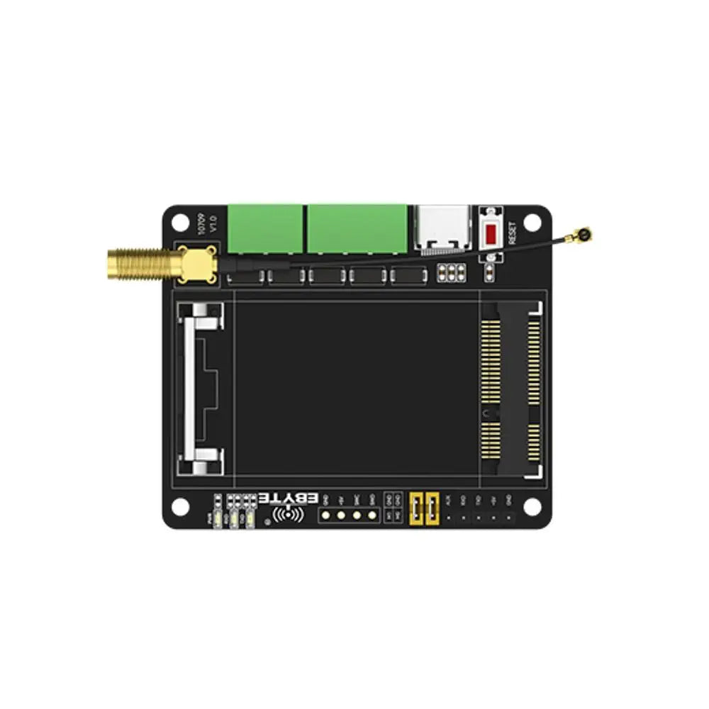 E15-PCIE-T1 alternative to Raspberry Pi PCIE adapter board SX1262/SX1268 230/433/470MHz frequency band, PCIE interface, LoRa spread spectrum