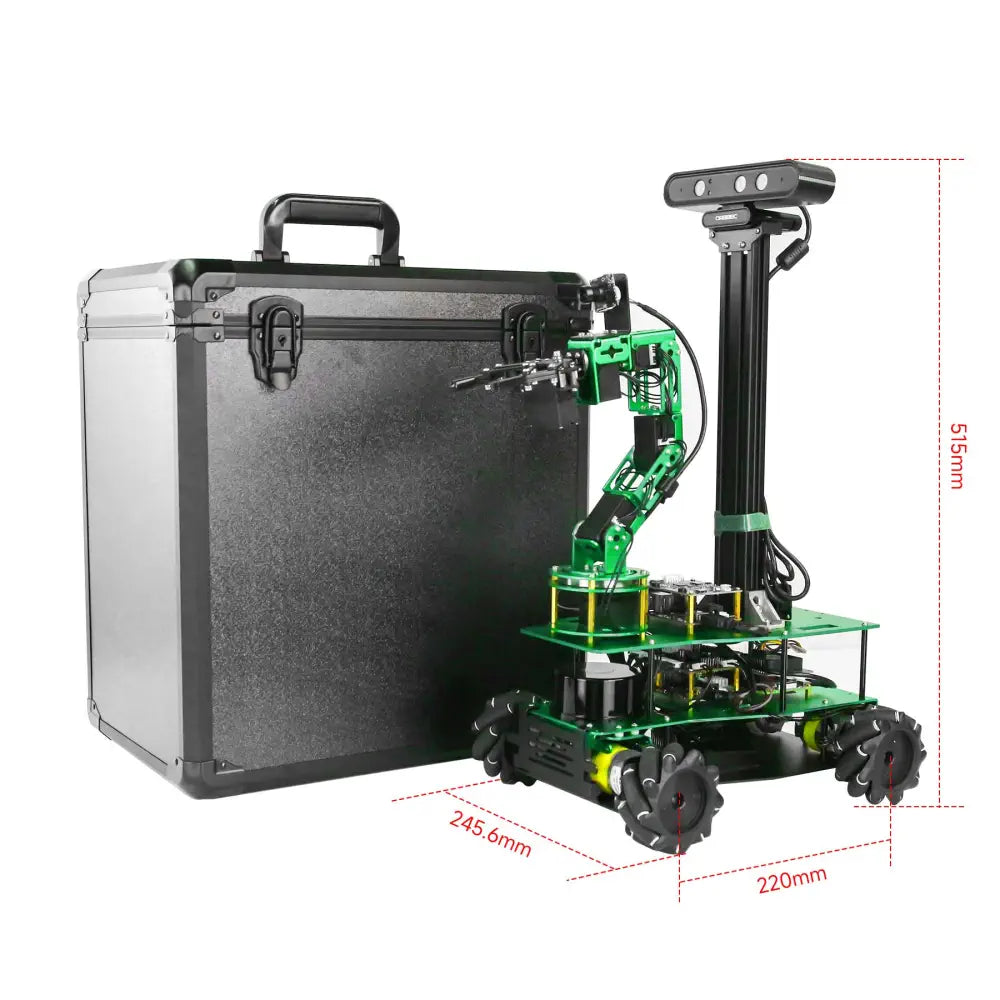Yahboom Rosmaster X3 Plus 6-DOF Robotic Arm with AI Vision and Voice Control include Jetson Orin NX SUPER 8GB Board