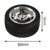 24V 37D Metal Gearmotor w/ 11PPR Encoder &amp; 80D Wheel Kit - 960RPM