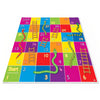 TTS Snake &amp; Ladders Activity Mat - Clear Grid - Bee-Bot &amp; Blue-Bot Coding Toy Accessory - Computational Thinking, Numeracy &amp; Programming Play - STEM Learning Mat | 90x90 cm