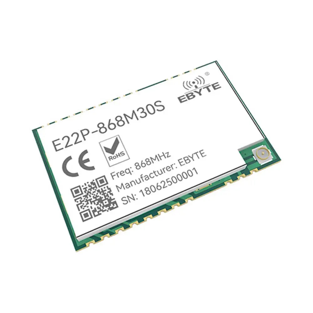 E22P-868M30S 868 MHz SX1262 RF transceiver module 32MHz high-precision active temperature-compensated crystal oscillator
