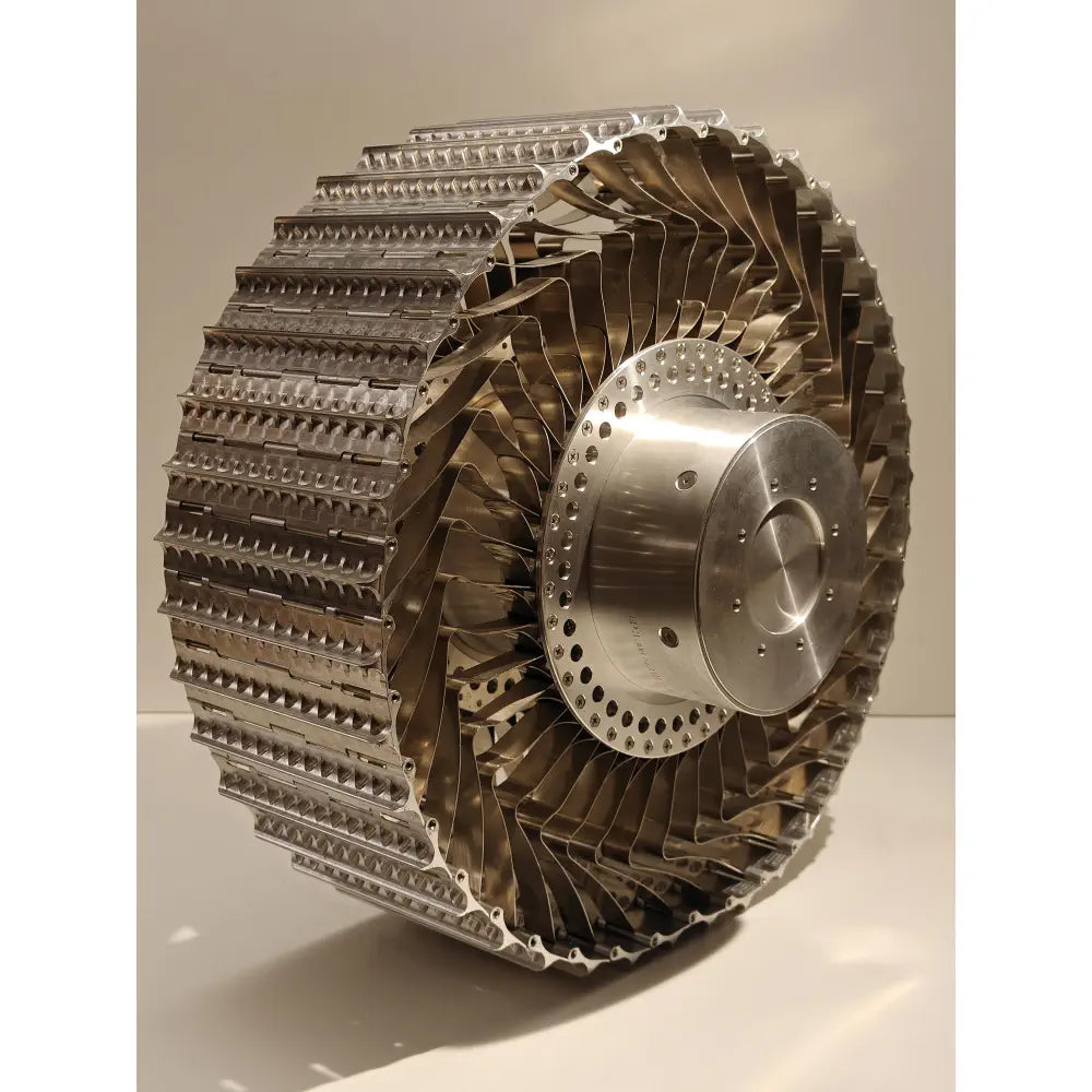 Hubless Lunar Rover Wheel 08 COUNTER-CLOCKWISE OPERATION