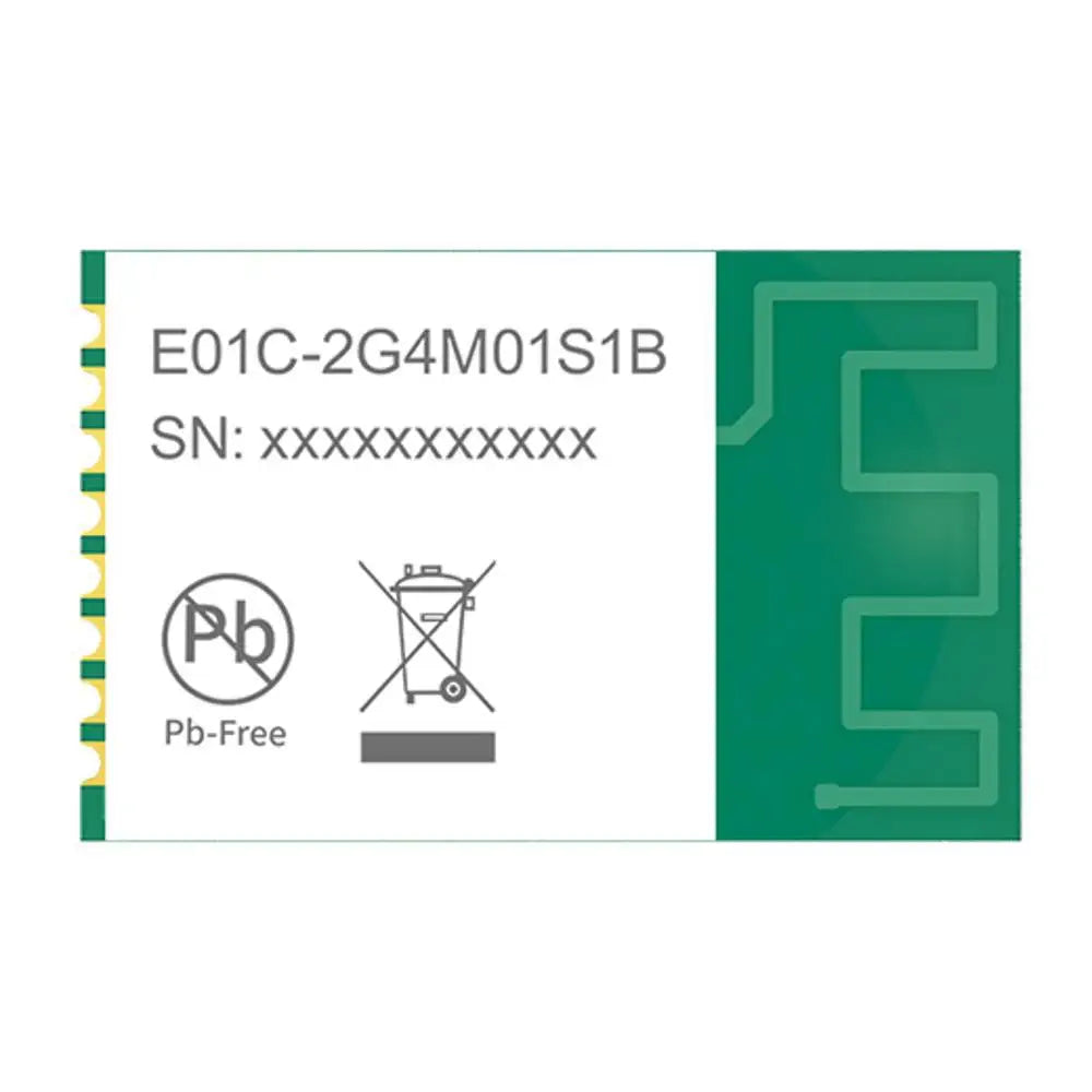 E01C-2G4M01S1B Si24R1 2.4GHz PCB Antenna SPI SMD Wireless Module