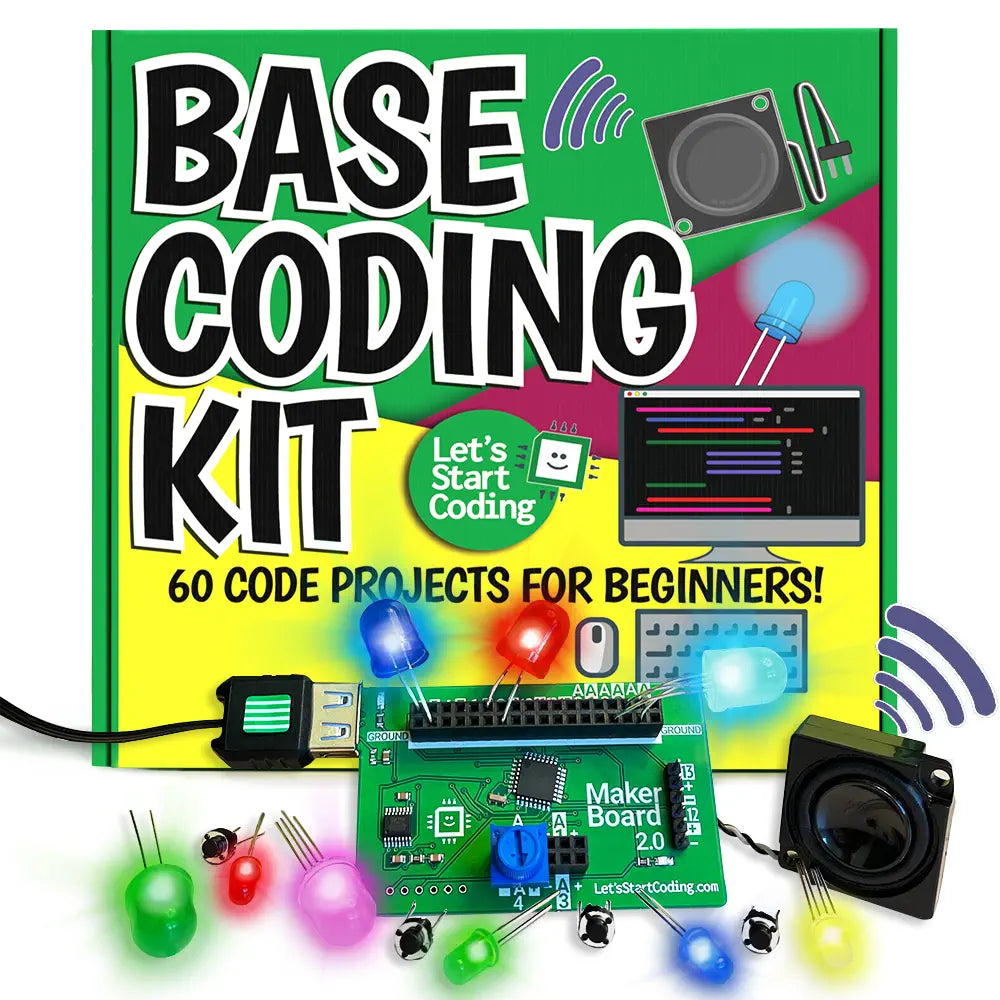 Base Kit Computer Coding for Kids 8 12: Learn Code & Electronics ...