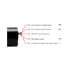 12V brushless worm gear motor 13RPM