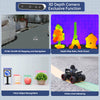 Hiwonder MentorPi A1 Raspberry Pi Robot Car – Ackerman Chassis, ROS2 AI Coding Robot with Large AI model ChatGPT, SLAM and Autonomous Driving (Advanced Kit with Raspberry Pi 5 4GB)