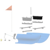 BlueBoat Port Hatch Lid Assembly - w/o Electronics