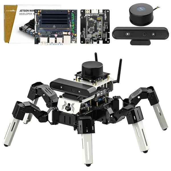 18DOF Muto RS Hexapod ROS2 Robot for Raspberry Pi and NVIDIA