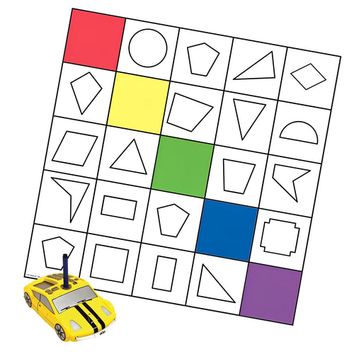 TTS Oti-Bot, Loti-Bot and Pro Bot Shape Mat Coding Toy Educational STEM Learning Activity Play Floor Mats Toys