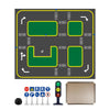 Yahboom Autopilot Track Map UV printing canvas (2.8m*3.2m)--Autopilot Track+Fence props