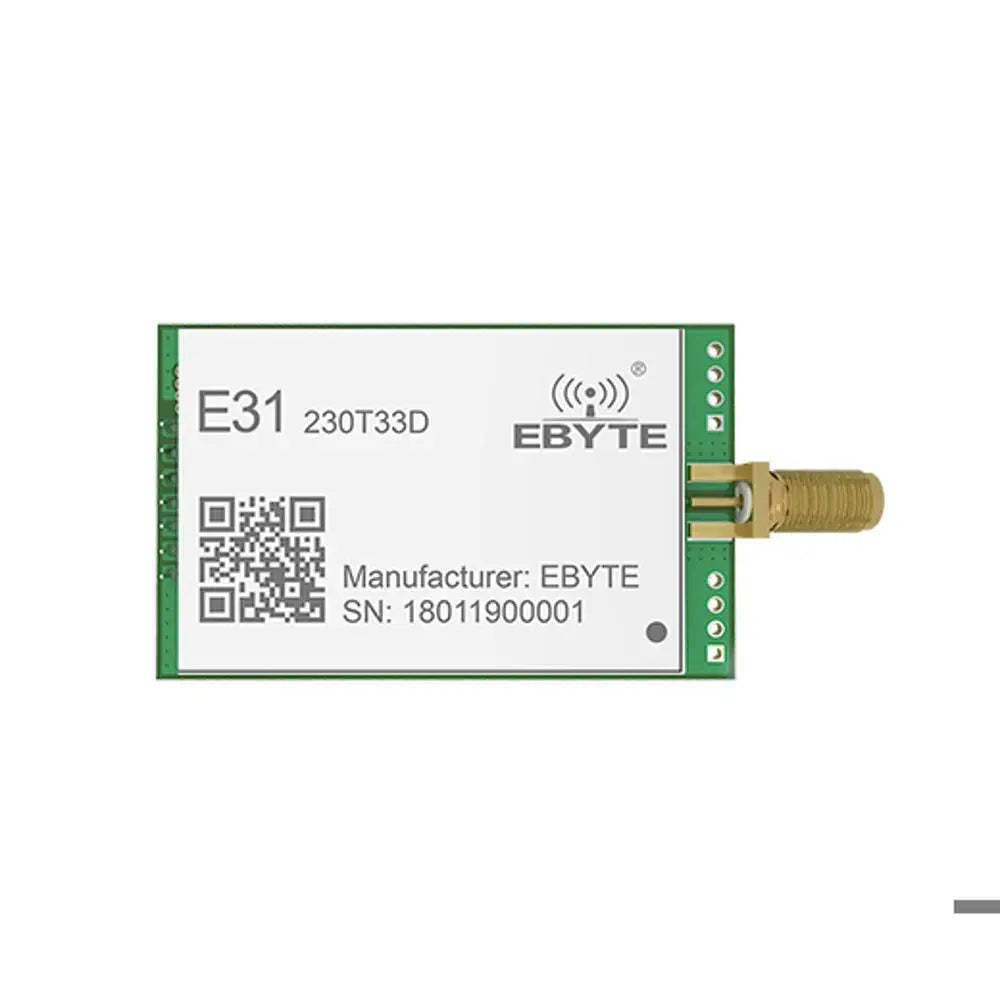 E31-230T33D Ebyte AX5243 UART 8Km Low Frequency High Diffraction 230MHz 33dBm DIP 37*60 mm CE RoHs FCC LoRa Wireless Transmitter