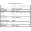 N10 Mini metal Gear Motor with magnetic encoder 3V - 1000RPM