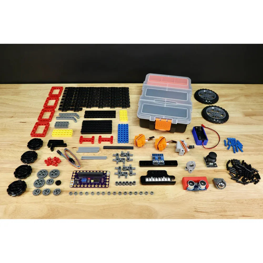 Crazy Circuits Kit: Bit Board Rover w/o micro:bit (25 Pack) - RobotShop