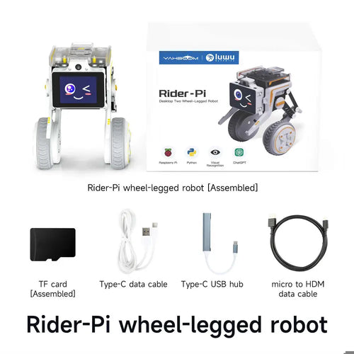 Yahboon Rider-Pi Two Wheel-legged Robot(Raspberry Pi CM4 core