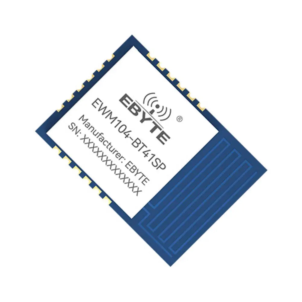 EWM104-BT41SP Serial Port to Dual-Mode Bluetooth Module PCB antenna BLE 5.4 SPP dual modes UART Master-slave integrated transparent transmission