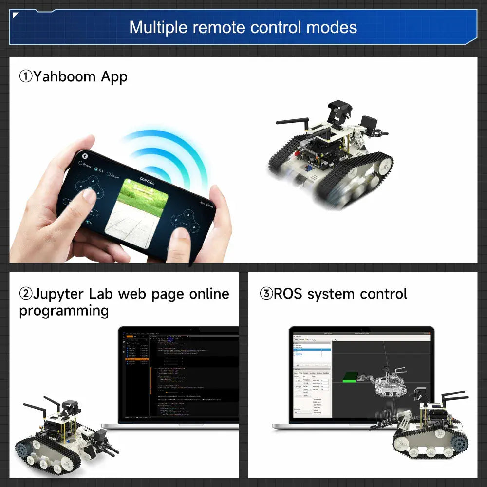 Transbot SE ROS Robot, Python Programming, HD Camera for Jetson NANO (w ...