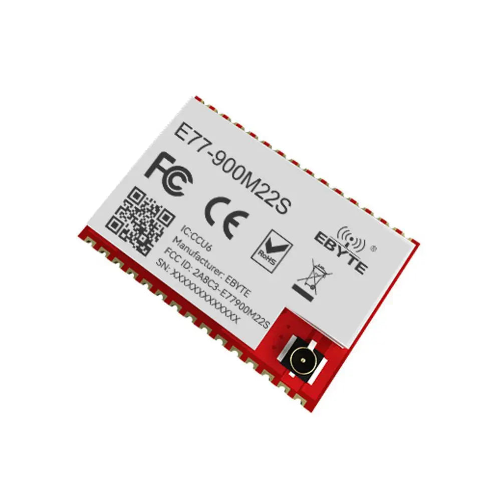 E77-900M22S UART interface LoraWan node module low power consumption support AT commands