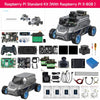 ROSMASTER A1 AI Large Model ROS2 Robot with Ackerman steering chassis-Standard-with RPi 5 8G
