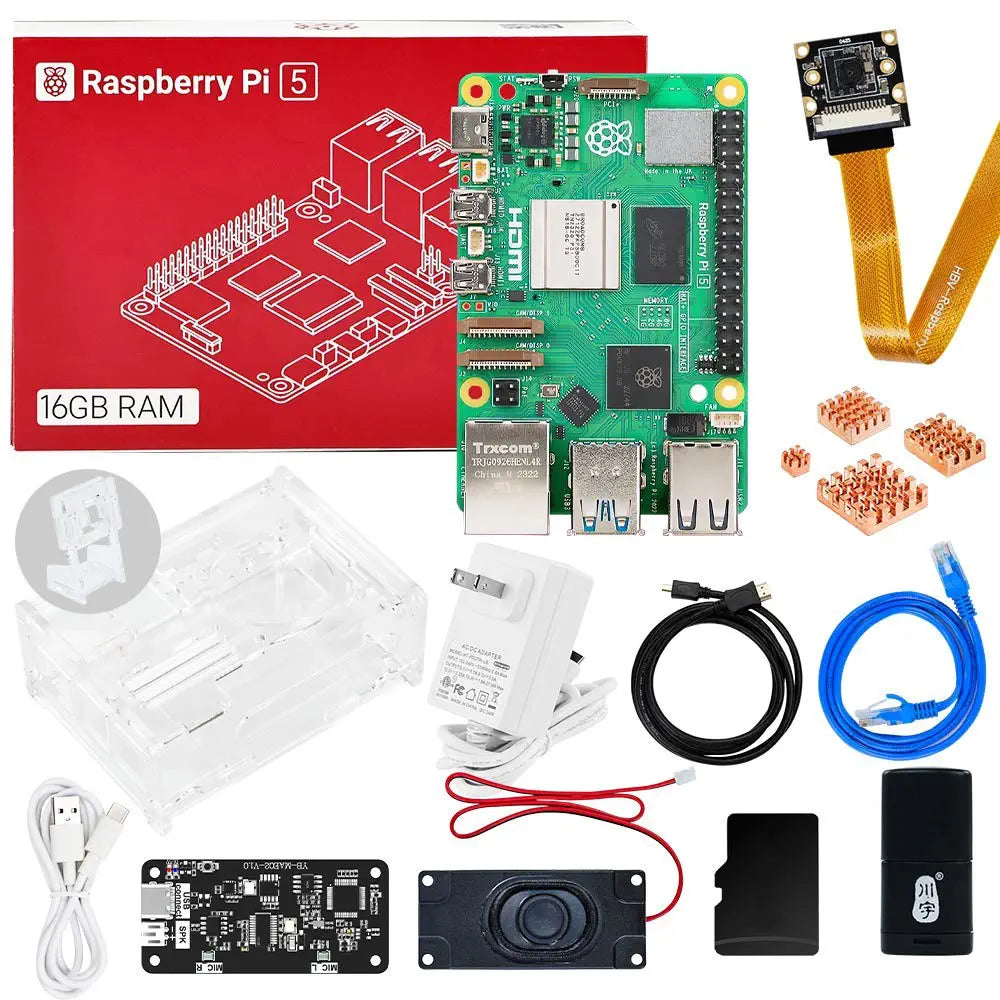 Official Original Raspberry Pi 5 16GB RAM Development Board AI Large Model In Stock