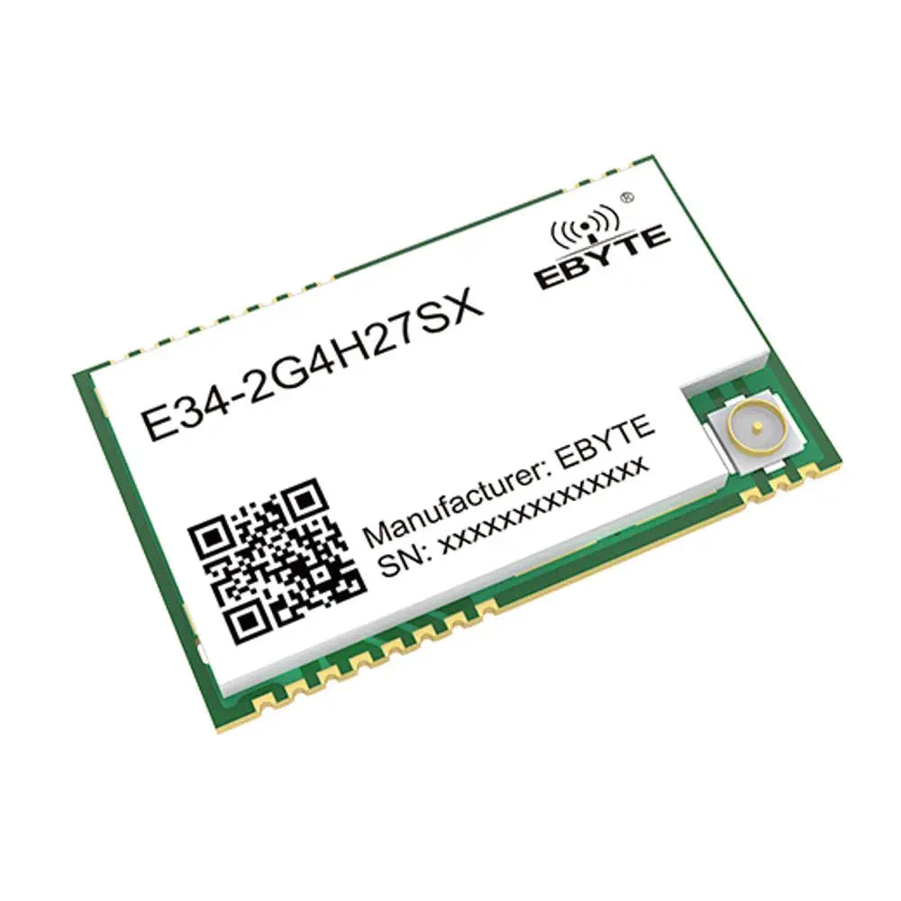 E34-2G4H27SX Half-duplex high-speed transparent transmission module Automatic frequency hopping anti-interference low latency high-speed serial