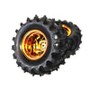 Dagu All Terrain Orange Wheels 2pk