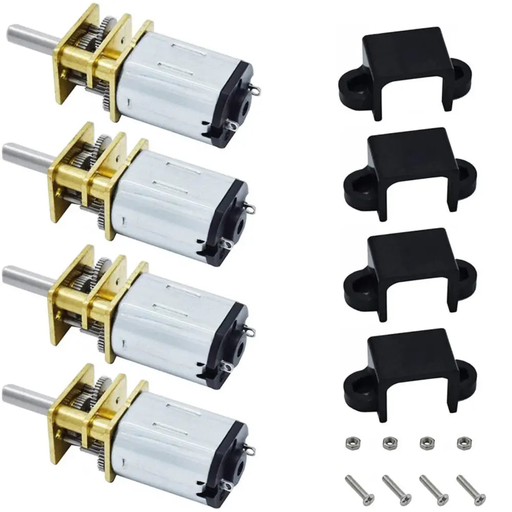 Motoriduttore CC Tyenaza N20 - 3V/6V/12V, 50-2000 RPM, Riduttore In Metallo, Per Progetti E Robotica - Foto 5