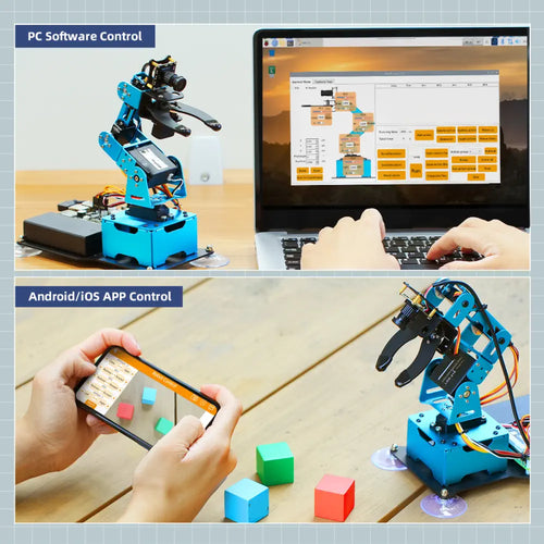 Hiwonder ArmPi mini 5DOF Vision Robotic Arm Powered by Raspberry Pi ...