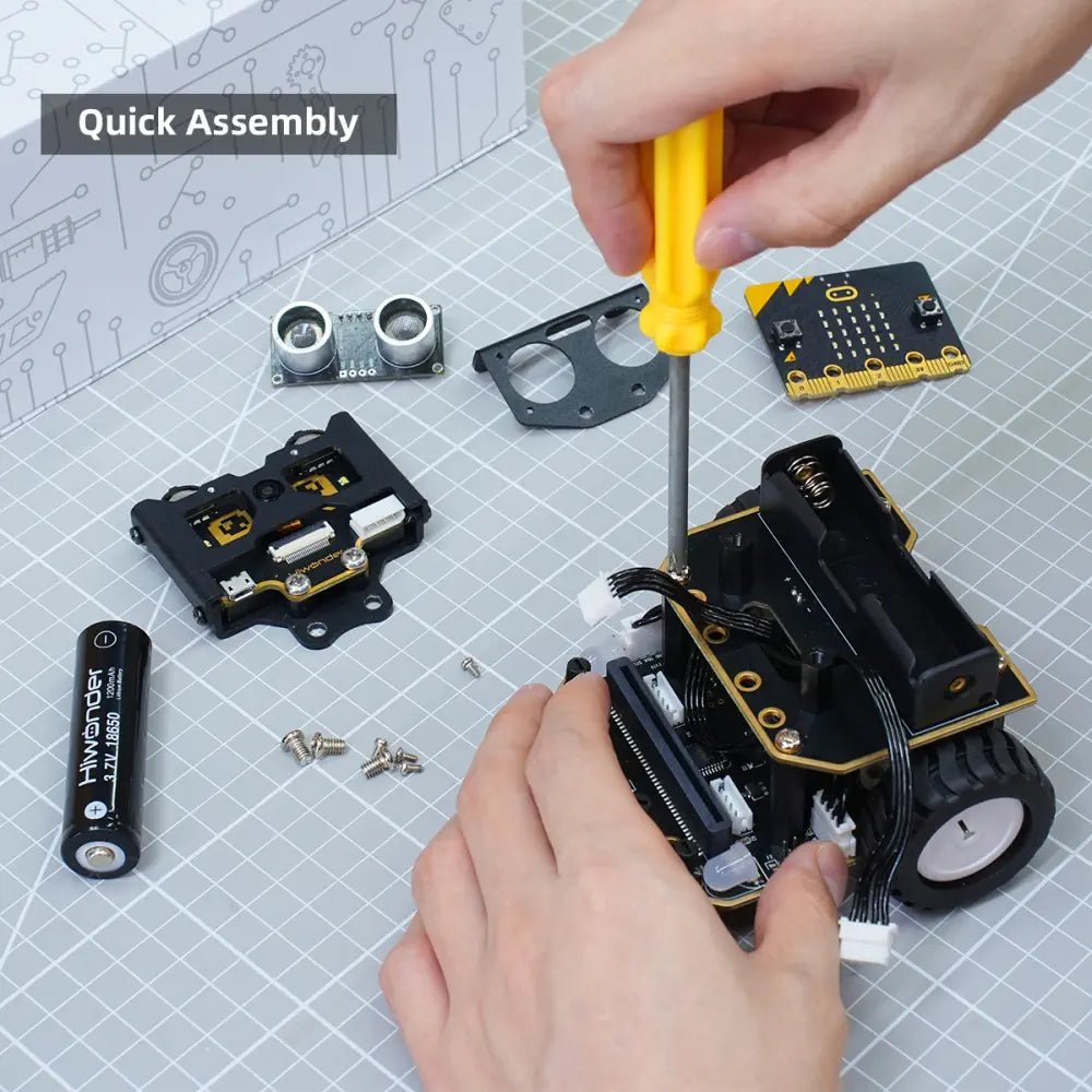 AI Vision Robot Nexbit, micro:bit Programming Educational Robot